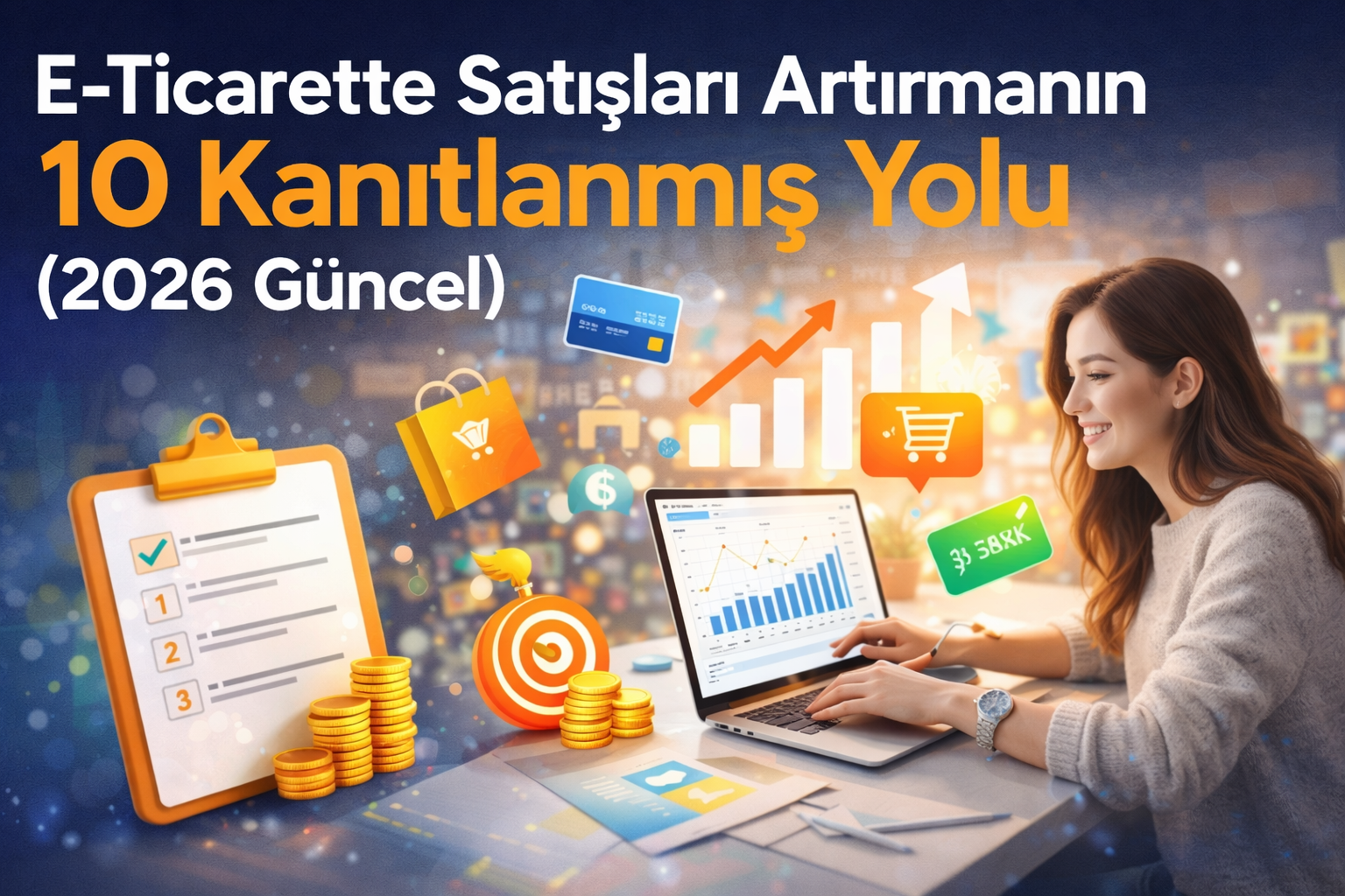 E-Ticarette Satışları Artırmanın 10 Kanıtlanmış Yolu (2026 Güncel)